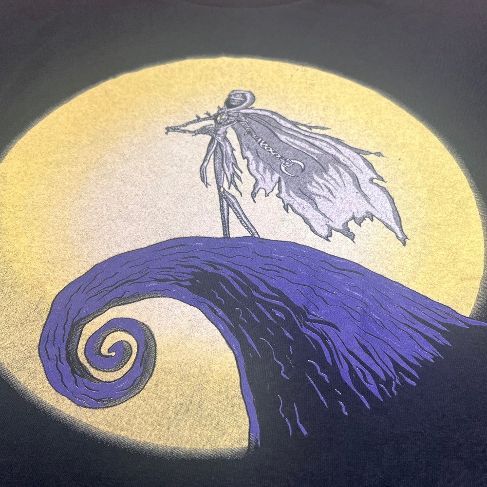 Moon knight The Nightmare Before Christmas skeleton Full Moon T Shirt Men's 2XL - Picture 7 of 7